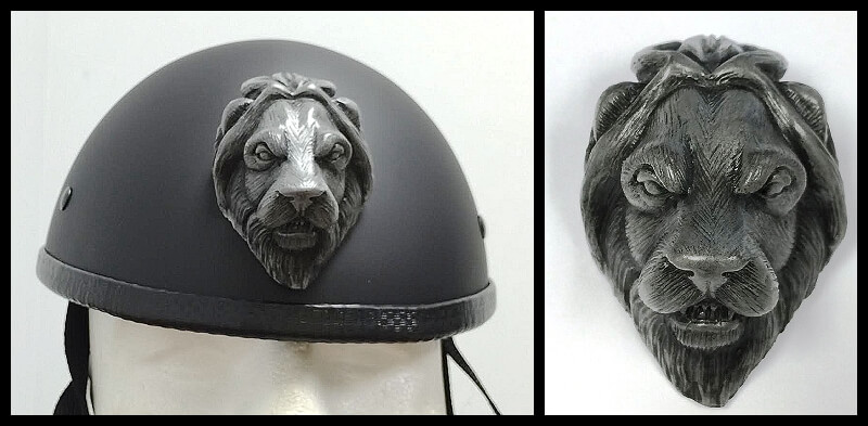 lion-silver-motorcycle-helmet-attachment.jpg